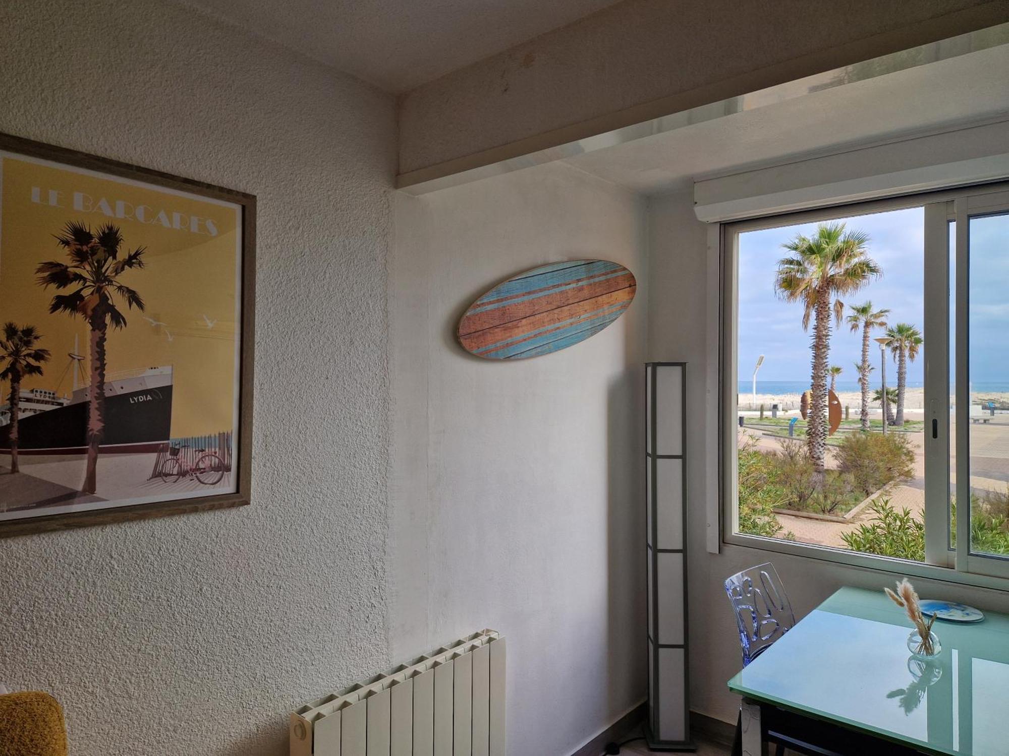 Appartement Front De Mer Le Barcares Exterior photo